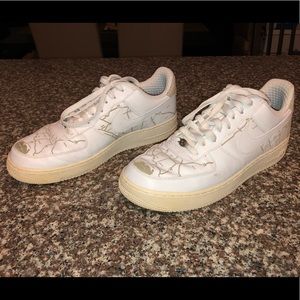 Nike Air Force 1 Mr Cartoon LA Freeway Map Sz 12